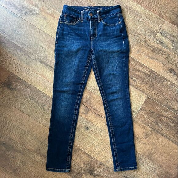seven 7 jeans dark blue women’s size 6 EUC - Picture 13 of 14
